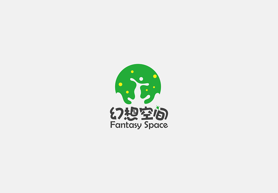 【logo设计】儿童梦想希望绿色萌芽萌可爱logo