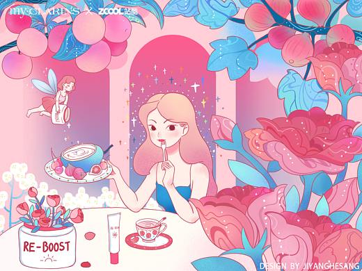 自然美肌餐（個(gè)人主頁(yè)-ZNTg5MTczODA=） - 海報(bào) - 站酷設(shè)計(jì)師買不起貓糧原創(chuàng)素材 - 站酷ZCOOL