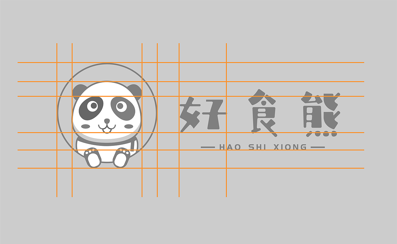 “好食熊”logo设计