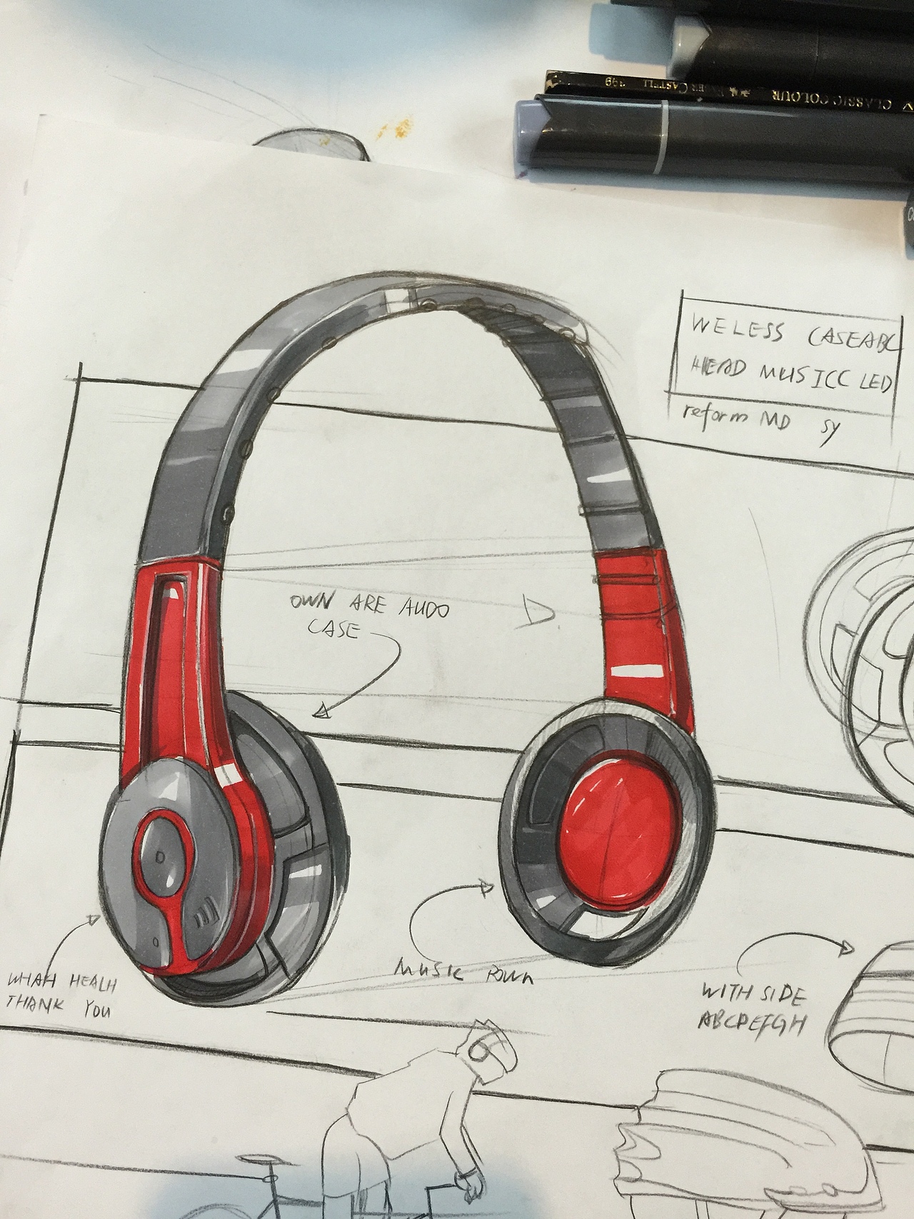 产品设计手绘手稿二