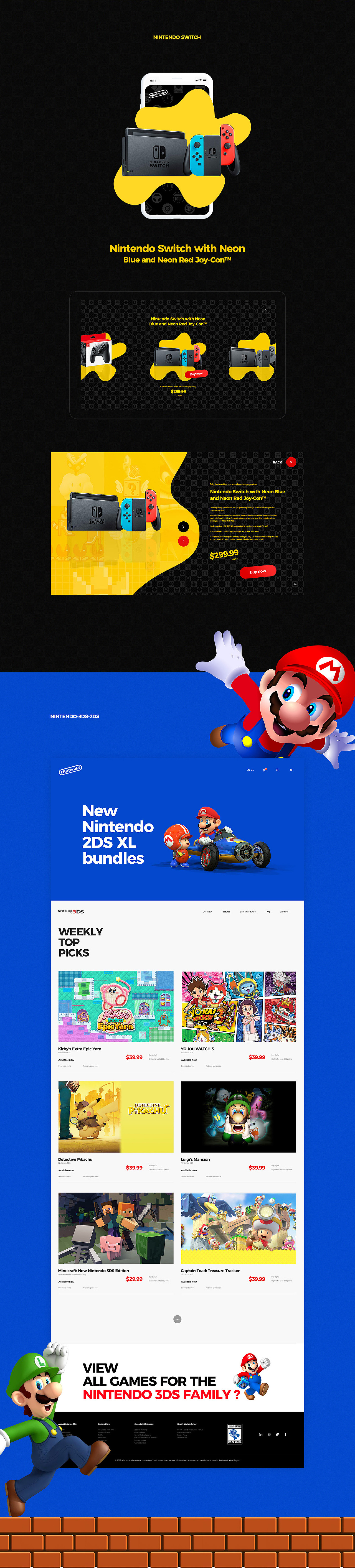 任天堂 - Nintendo（图ZMjA1MzkyNDUy） - 其他网页 - 站酷设计师jcookie原创素材 - 站酷ZCOOL