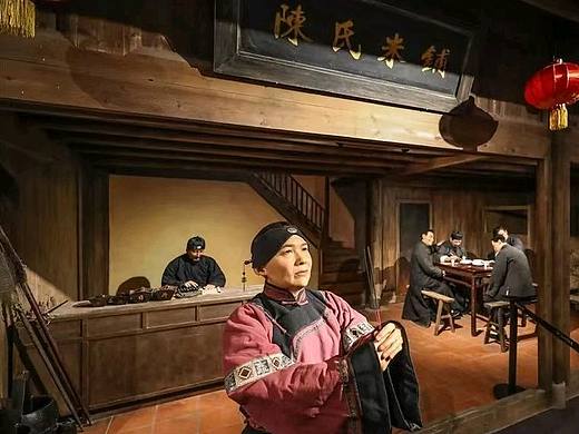 莆田市博物馆场景复原背景画~层板画~景箱画~国画~展馆