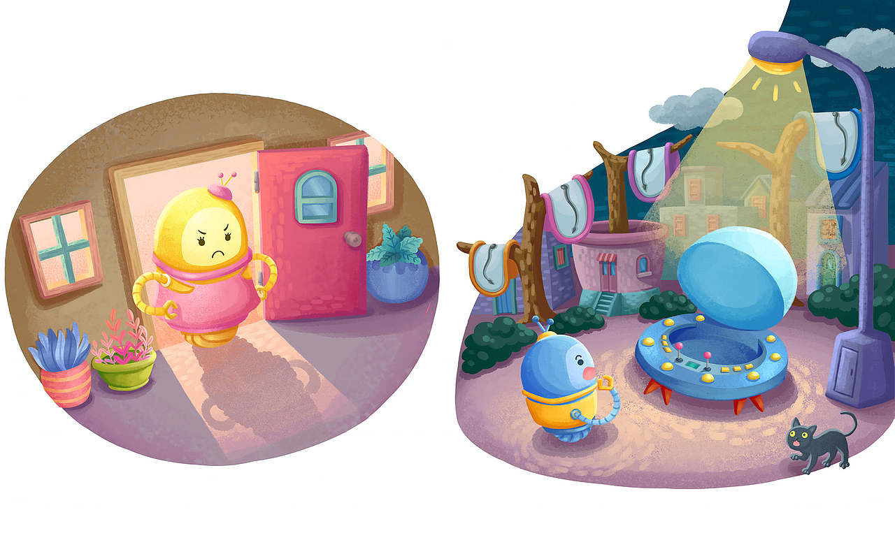 橘子蘋果兒童程式學苑課本繪圖