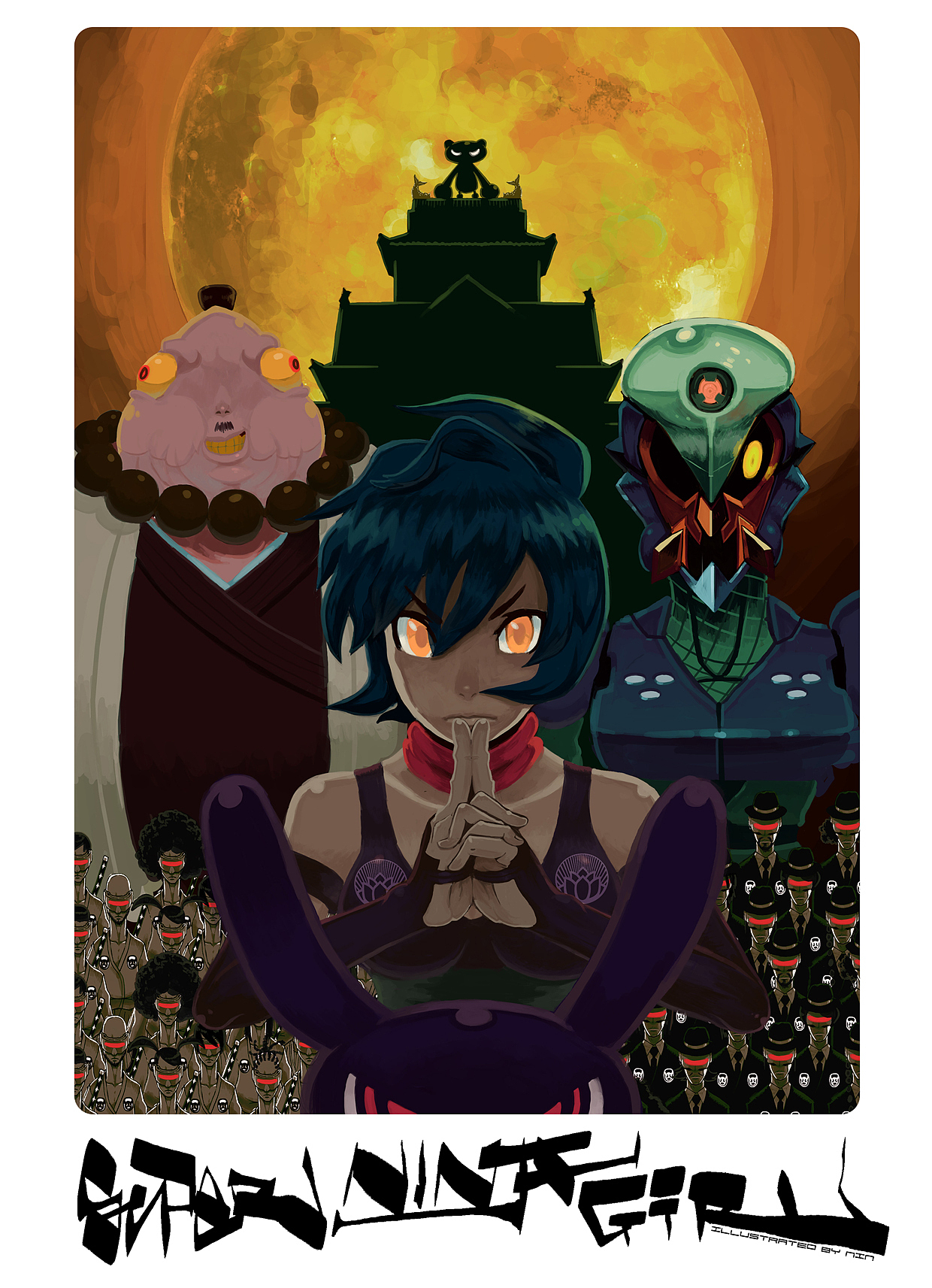 《SuperNinjaGirl》2005（图ZMTk5NTk0MzI=） - 短篇/格漫 - 站酷设计师NinYin会火漫画原创素材 - 站酷ZCOOL