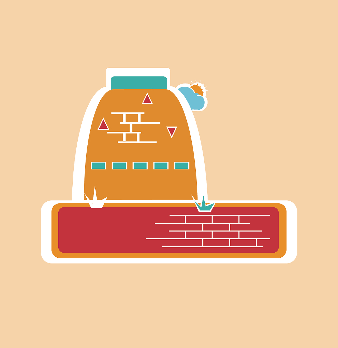 东风韵标志性建筑信息图形（图ZMjM5OTE0MDg0） - 其他平面 - 站酷设计师只是小孩子a原创素材 - 站酷ZCOOL