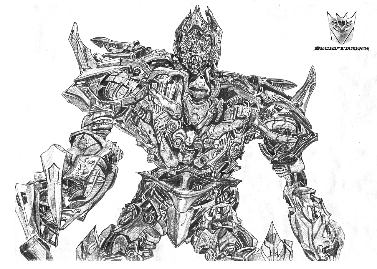 变形金刚素描