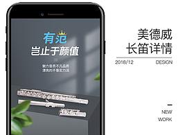 长笛天猫京东详情页