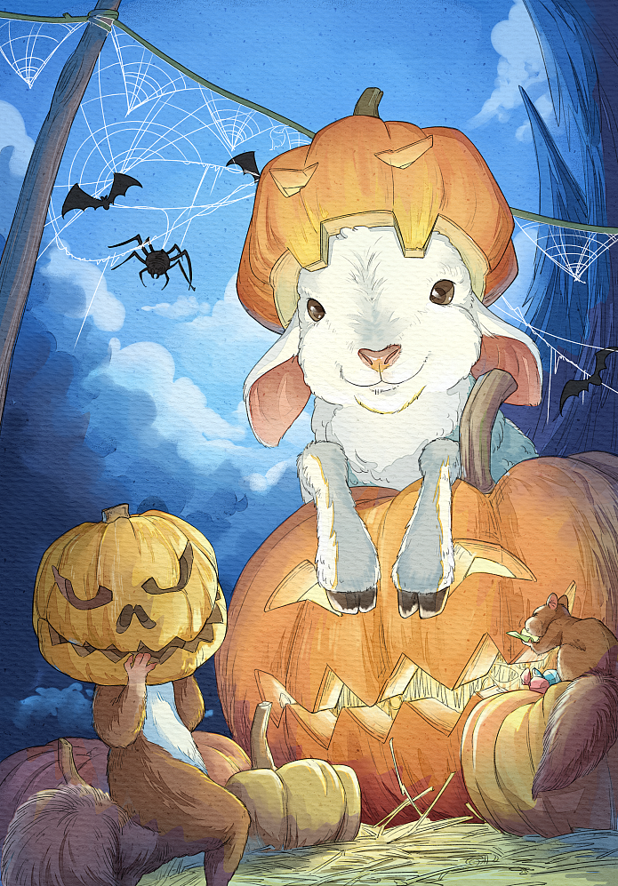 手绘水彩动物（图ZMjQ0MzI0MzI4） - 商业插画 - 站酷设计师画画的蛮蛮原创素材 - 站酷ZCOOL