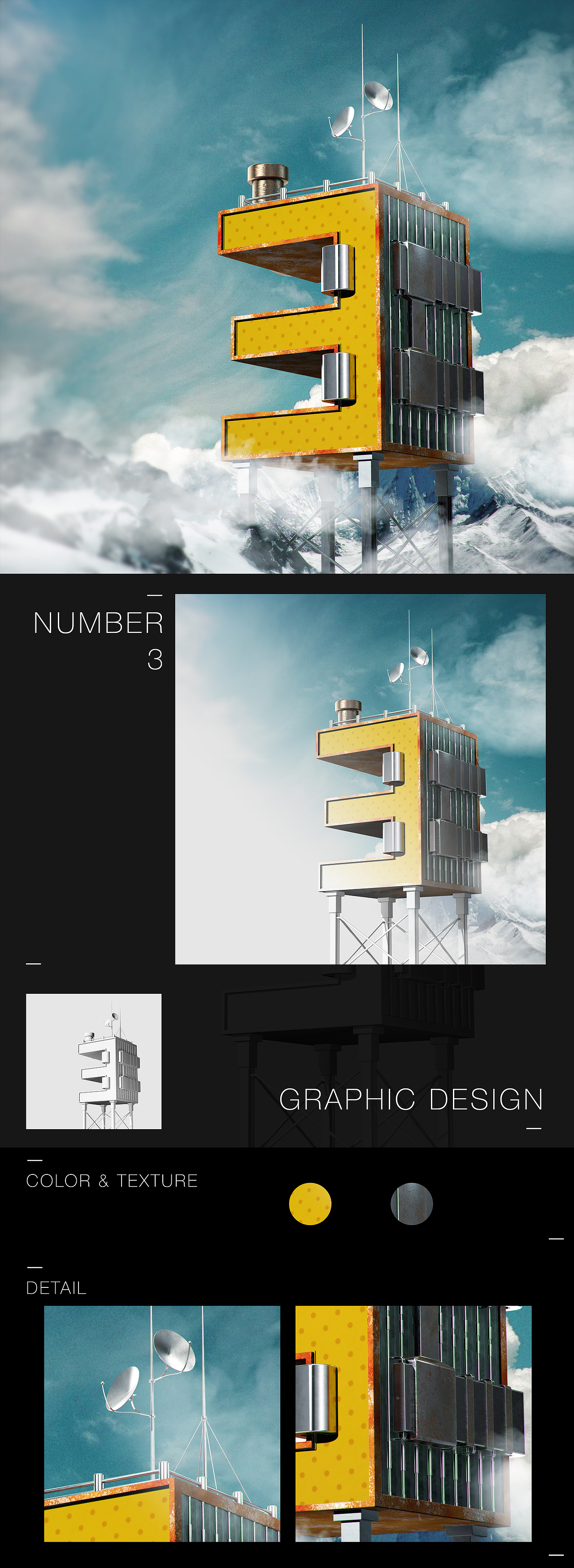 NUMBER GRAPHIC DESIGN by C4D（图ZNjk0MjAyNDA=） - 其他三维 - 站酷设计师Samuel君原创素材 - 站酷ZCOOL