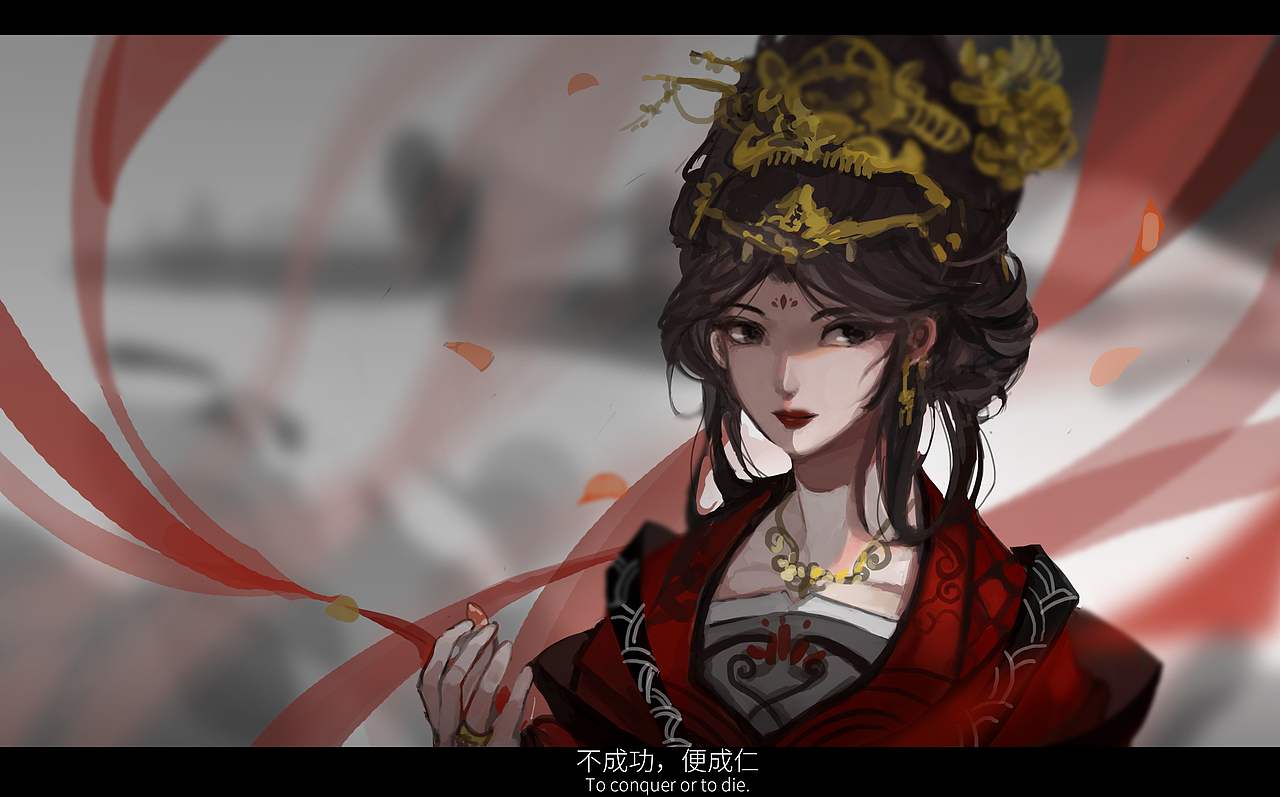 吕后历史同人（图ZMTMzMzk3Mjky） - 创作习作 - 站酷设计师aisnow原创素材 - 站酷ZCOOL