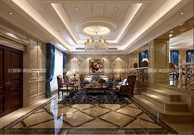 #欧式风格# #客厅#