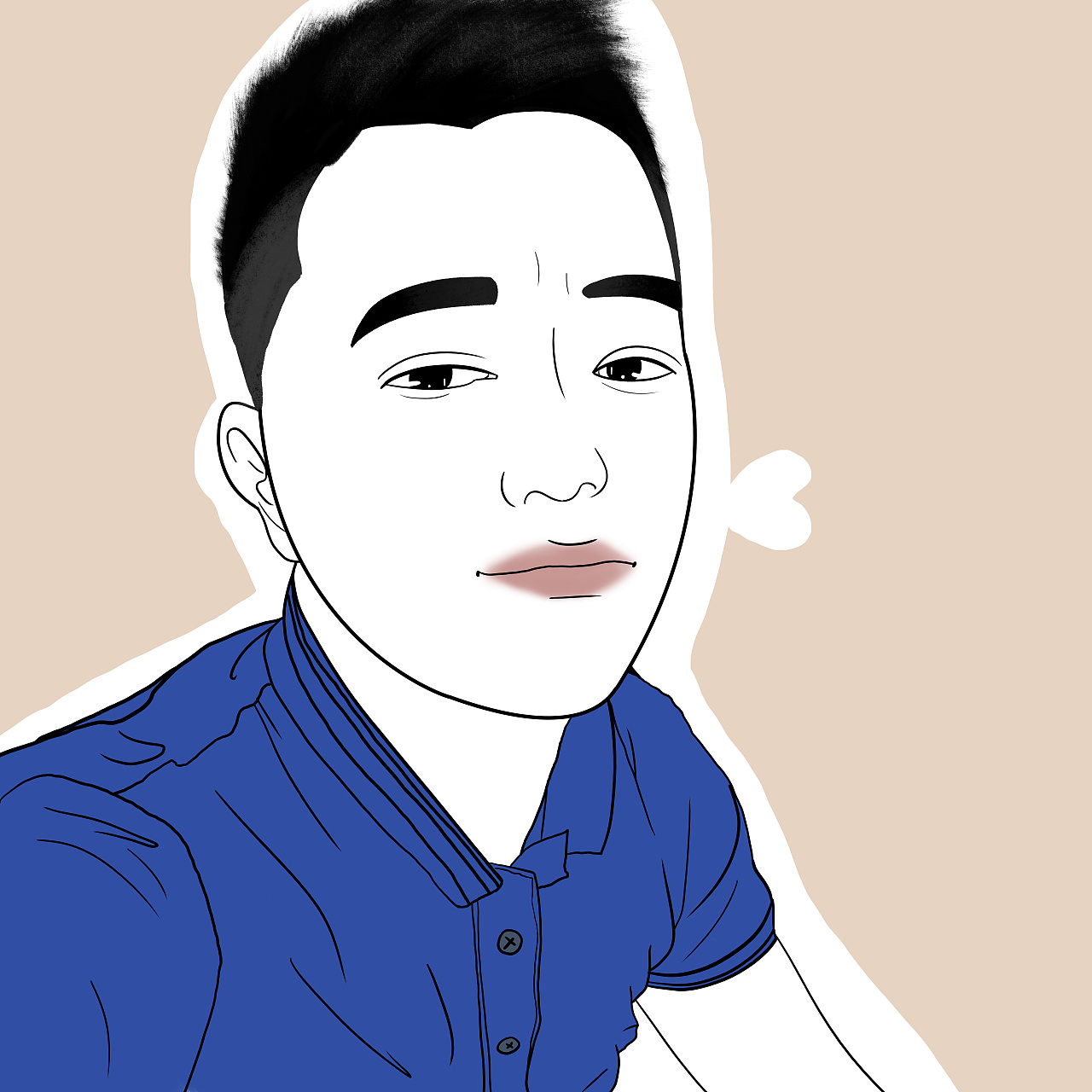 一组动漫头像定制接单哦