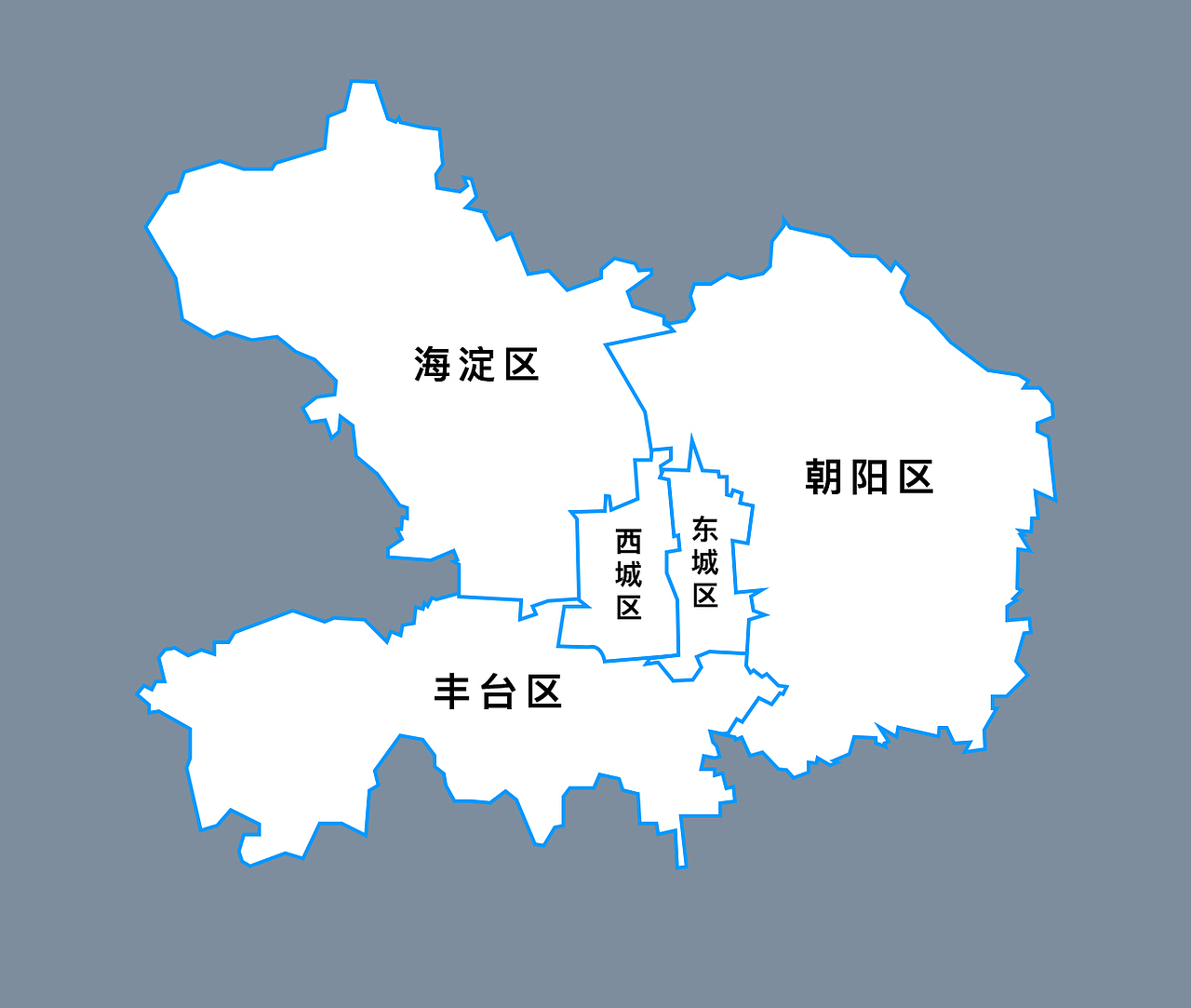 北京市地图