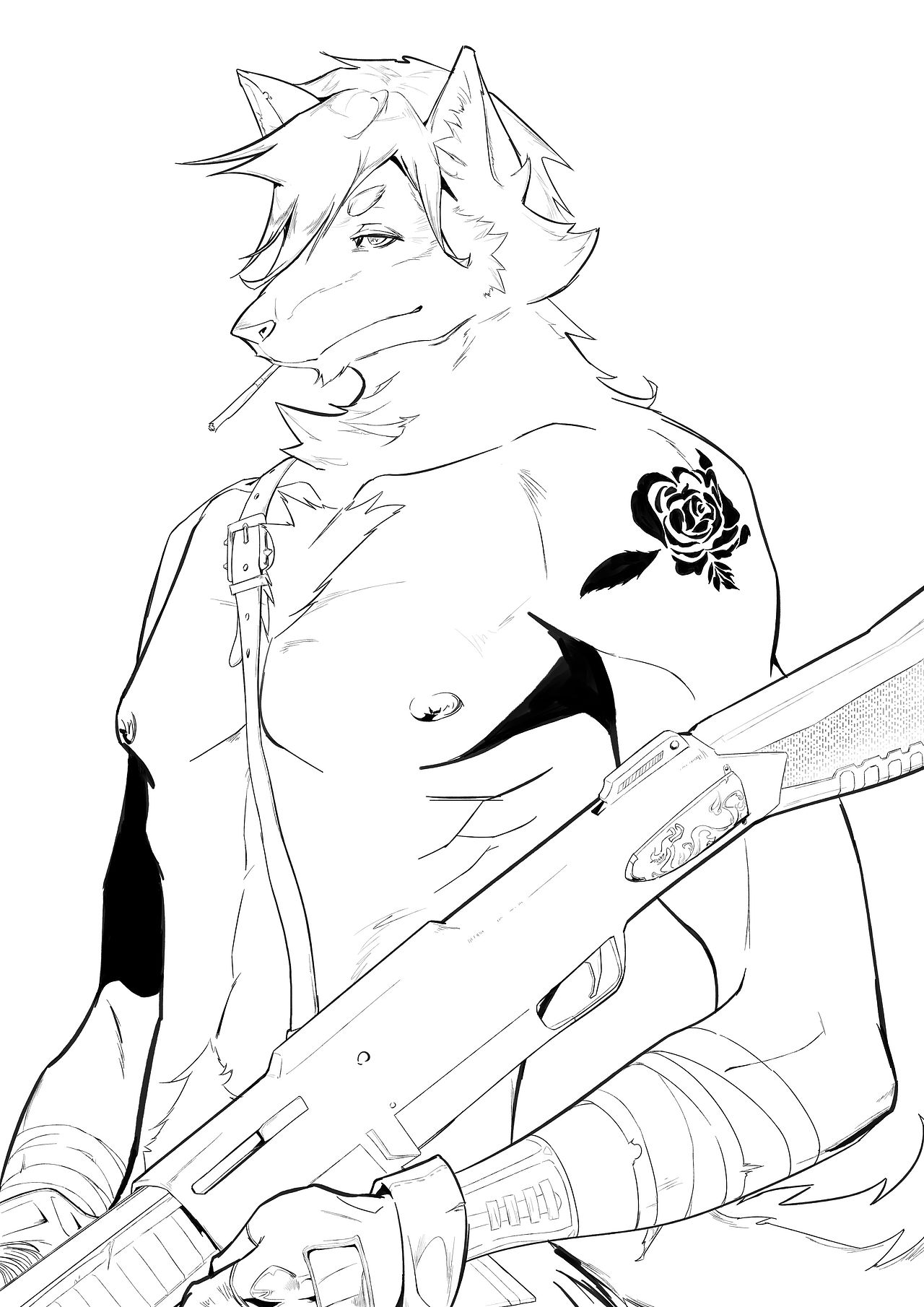 近几天的线稿练习（图ZMjc3MDk2MTU2） - 创作习作 - 站酷设计师西部幽灵原创素材 - 站酷ZCOOL