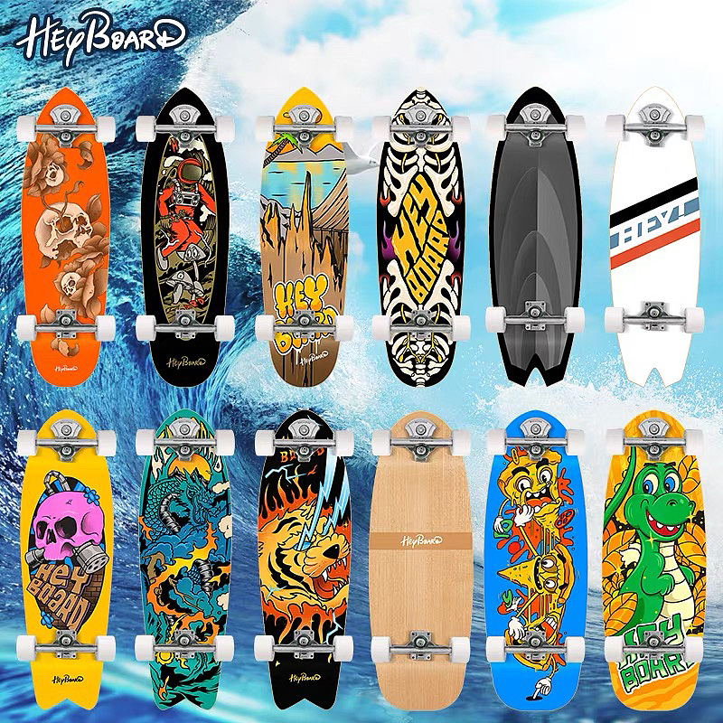 hey board陆地冲浪板设计