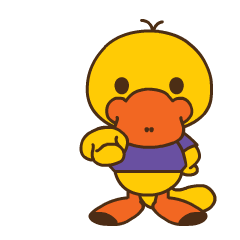 鸭嘴兽男孩 微信表情上架啦!