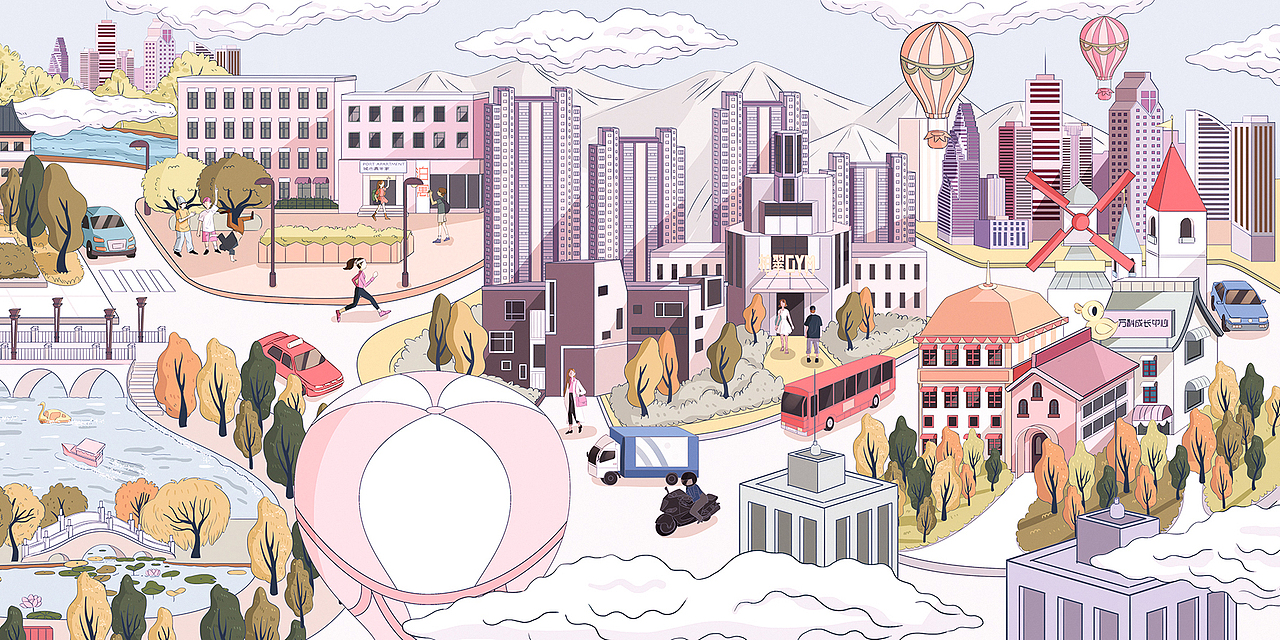 万科宣传小折页+天猫轻奢侈H5