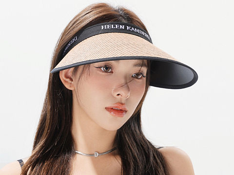 夏季防晒帽拍摄|女士防晒帽白底商业拍摄