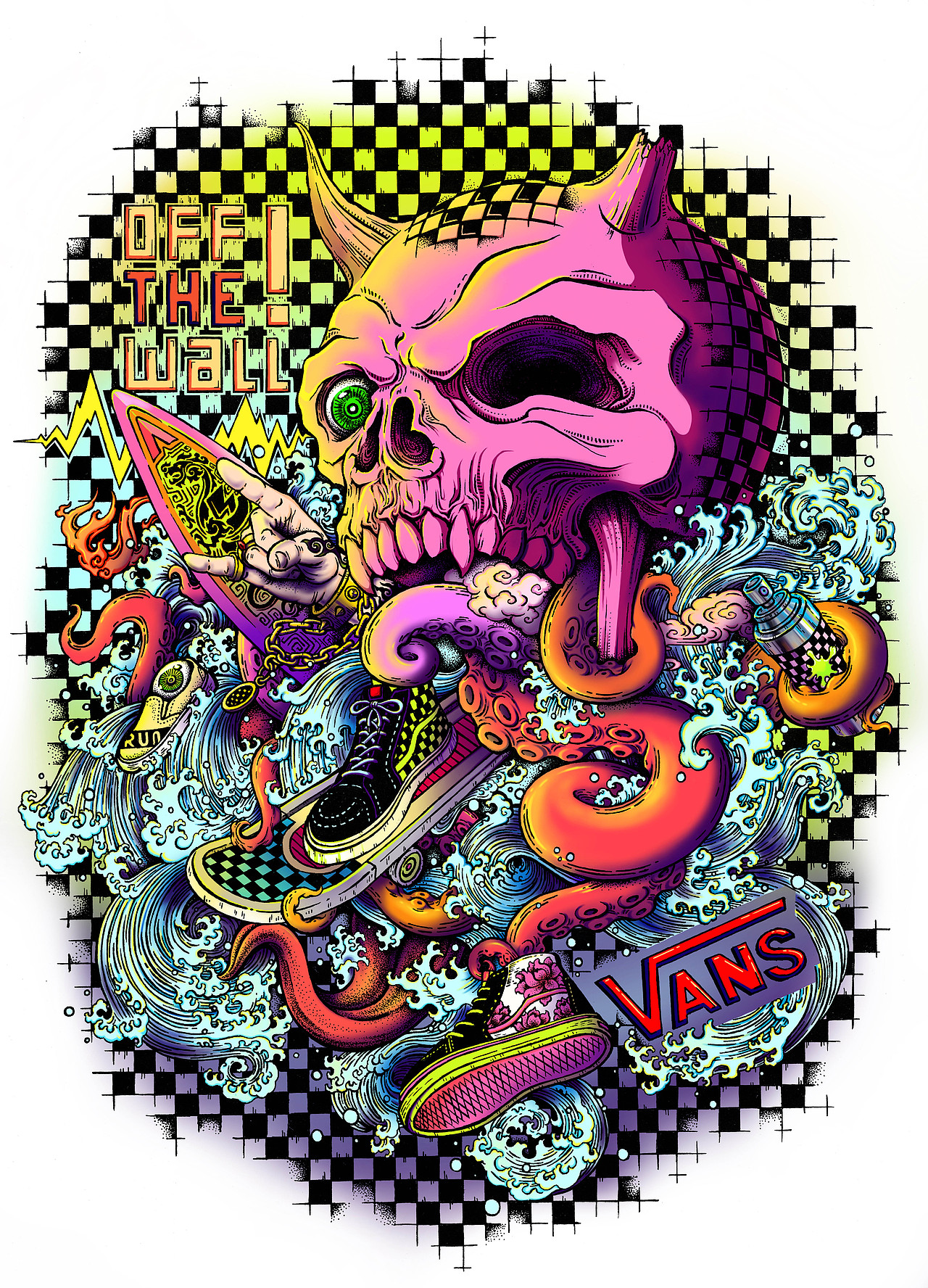 VANS#维度跨越 彩色（图ZNDg0ODY0NjA=） - 商业插画 - 站酷设计师藏____原创素材 - 站酷ZCOOL