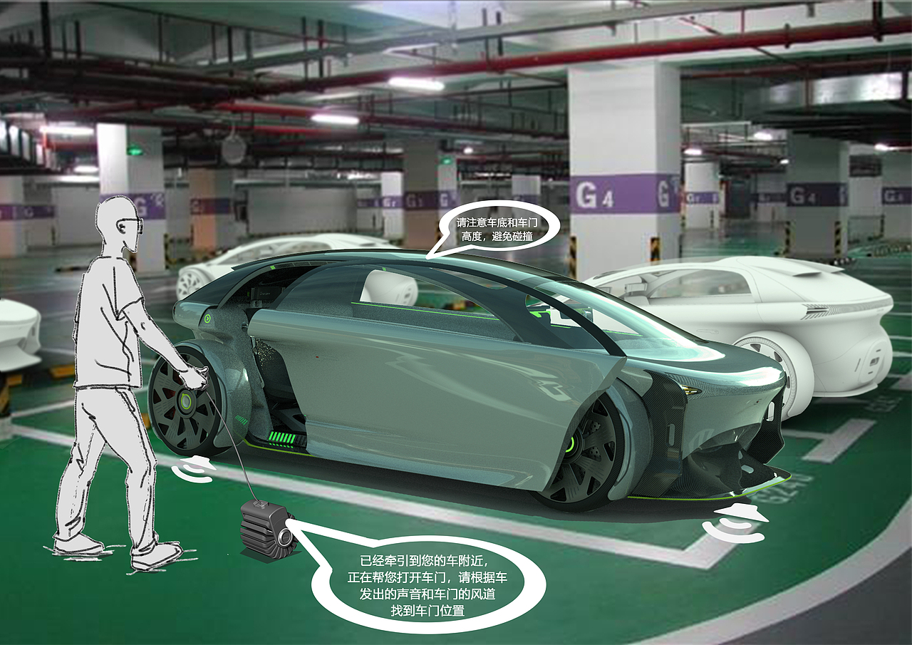 盲人汽车——大学时期毕业设计（图ZMjYzNDQwMjEy） - 交通工具 - 站酷设计师蚂蚁踩死大象原创素材 - 站酷ZCOOL