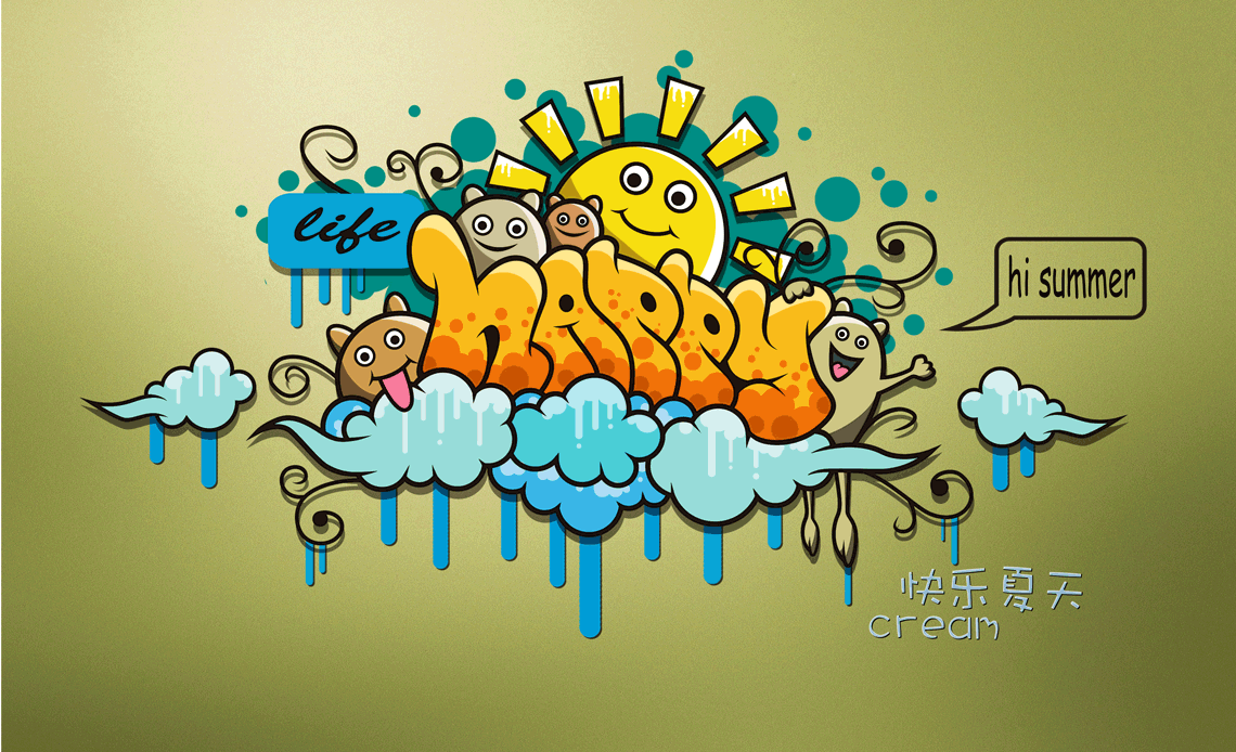 一些旧的插画作品（图ZMTM4NzM2MzY=） - 新锐潮流插画 - 站酷设计师蒙超mungchill原创素材 - 站酷ZCOOL