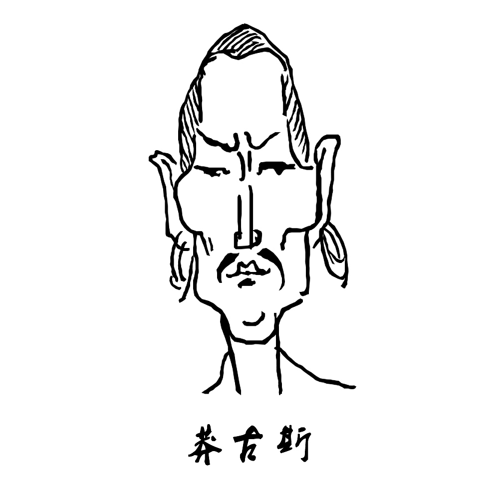 蒙古人头像设计