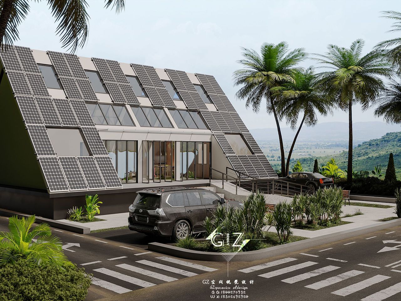 光伏建筑空间视觉传达