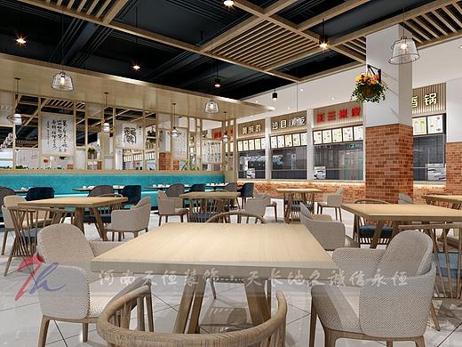 平顶山学校餐厅设计公司|中原文化艺术学校餐厅案例赏