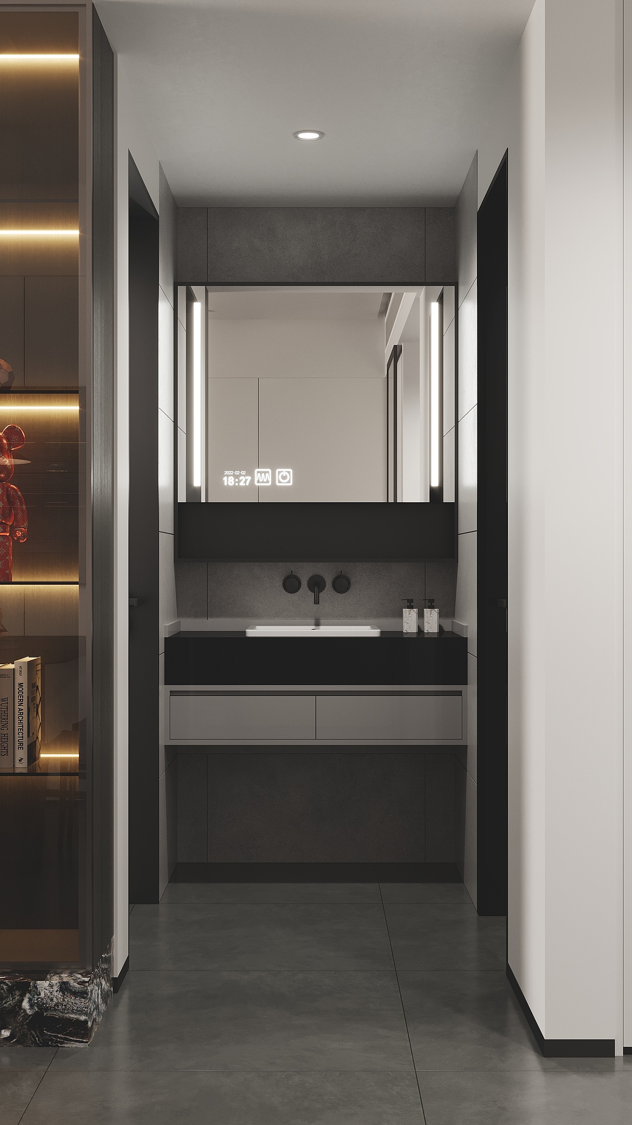 精装房案列_现代简约（图ZMjkzOTUxNzI4） - 家装设计 - 站酷设计师空间表现师_Alan原创素材 - 站酷ZCOOL