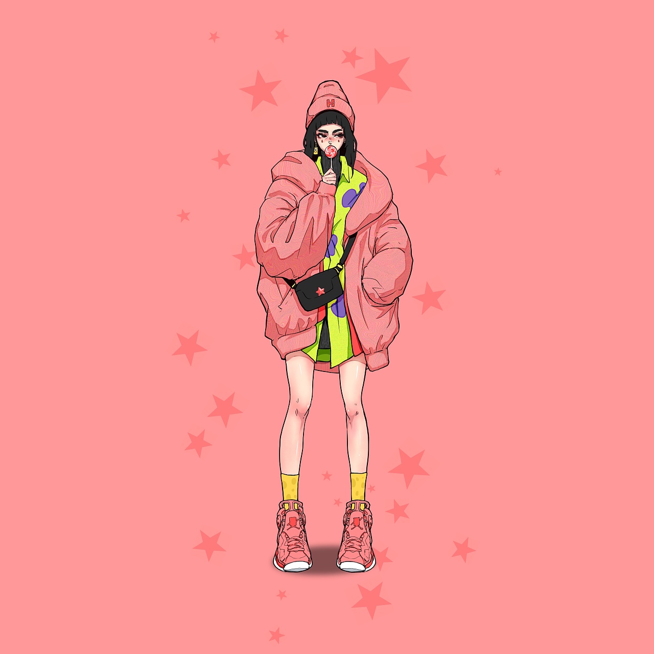 一些源于动漫的潮流角色设计