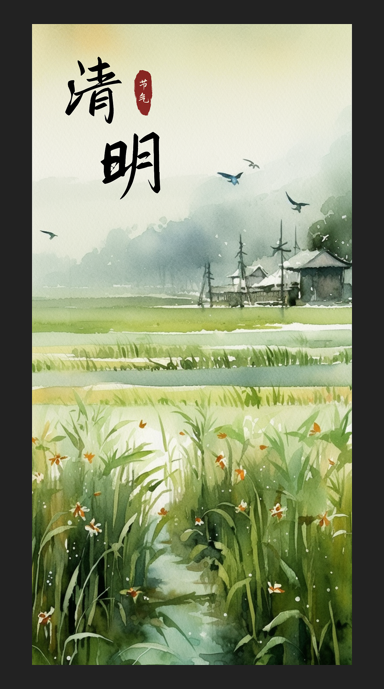 2023 | 水墨 二十四节气插画合集