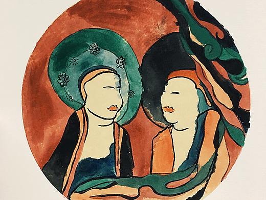 今日水墨 （一）（个人主页-ZMzEyMjA5MzI=） - 绘画 - 站酷设计师米亚666原创素材 - 站酷ZCOOL