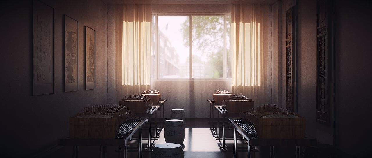 毕业季教室（图ZMjE3MjAyMzUy） - 其他三维 - 站酷设计师KONGCC_空惆怅原创素材 - 站酷ZCOOL