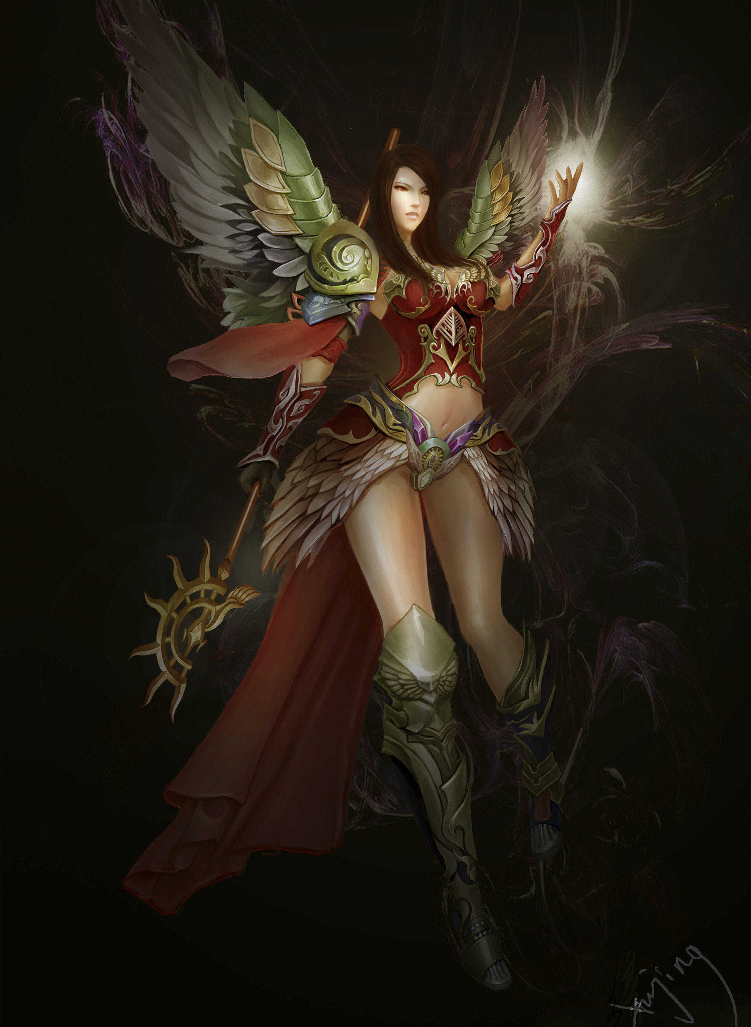 游戏cg|插画|插画习作|徐晓虫 - 原创作品 - 站酷 (zcool)