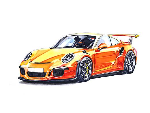 汽車手繪（個人主頁-ZMzU5MTUzODA=） - 交通工具 - 站酷設(shè)計師SunshineTEL原創(chuàng)素材 - 站酷ZCOOL