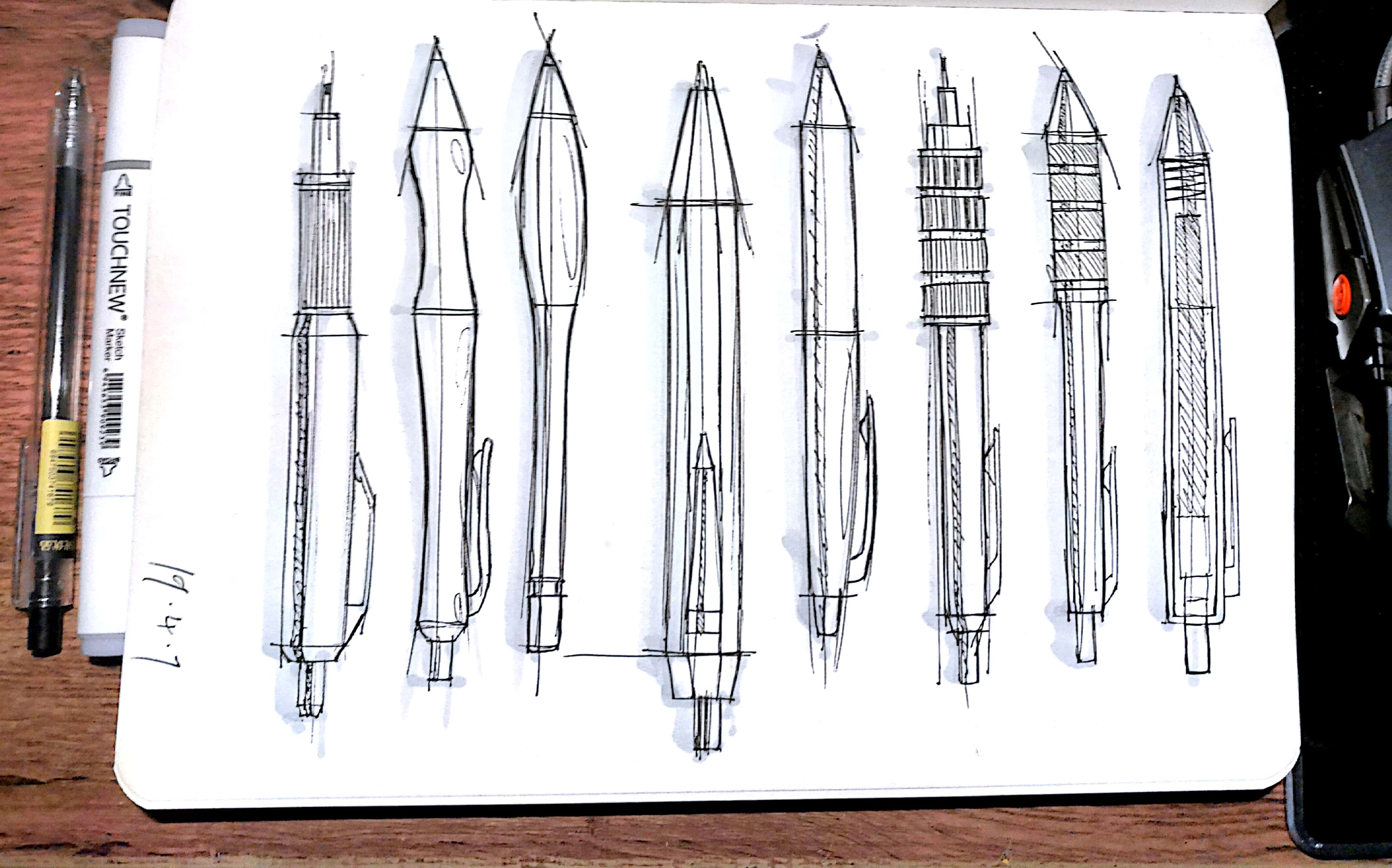 自动铅笔的结构示意图图片