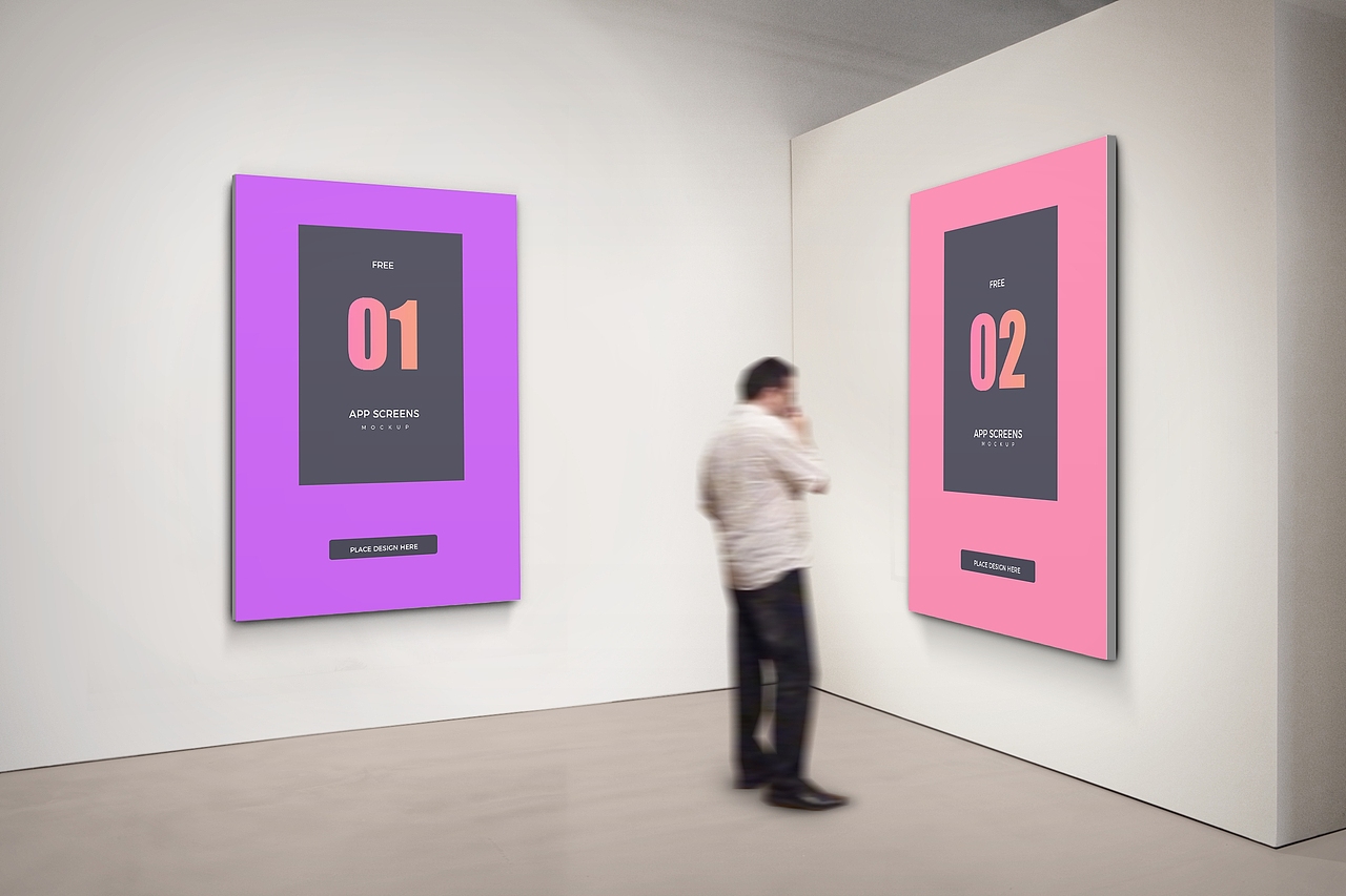 展会海报样机（图ZMjM4MjAyMDUy） - 海报 - 站酷设计师过稿素材原创素材 - 站酷ZCOOL