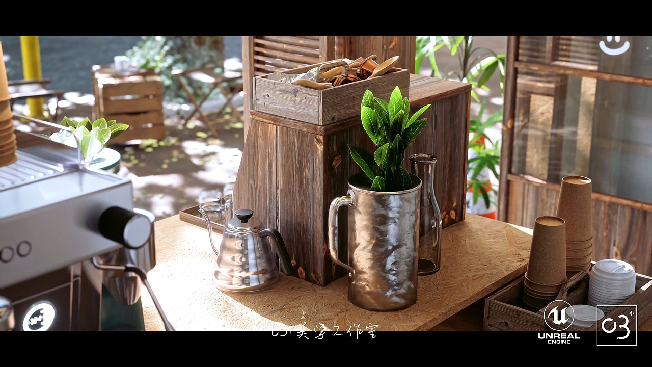 #9夏季限定 | UE4实时光线追踪 | 室内漫游