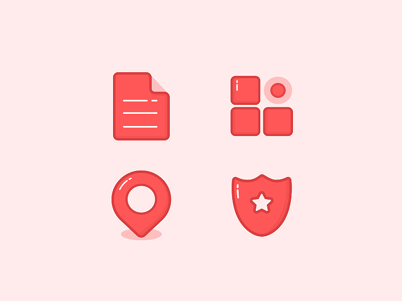 dribbble近期作品合集