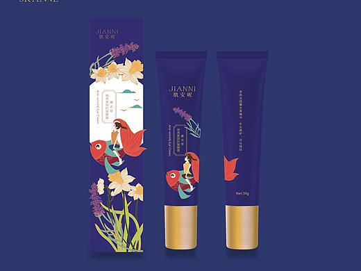 大鱼眼霜设计——清新浪漫风