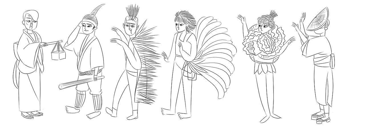 【宝藏】人物线稿笔记