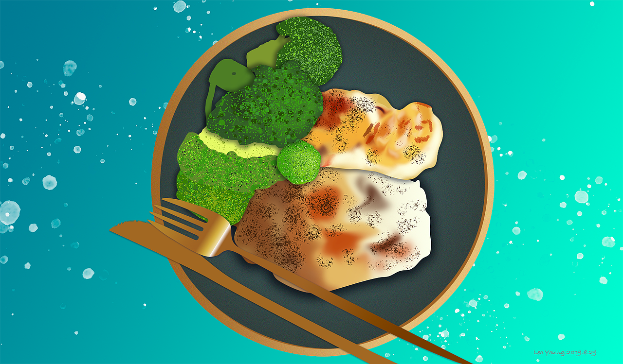 香煎鸡扒（图ZMTc0MjUzMTY0） - 创作习作 - 站酷设计师雷欧阳Young原创素材 - 站酷ZCOOL