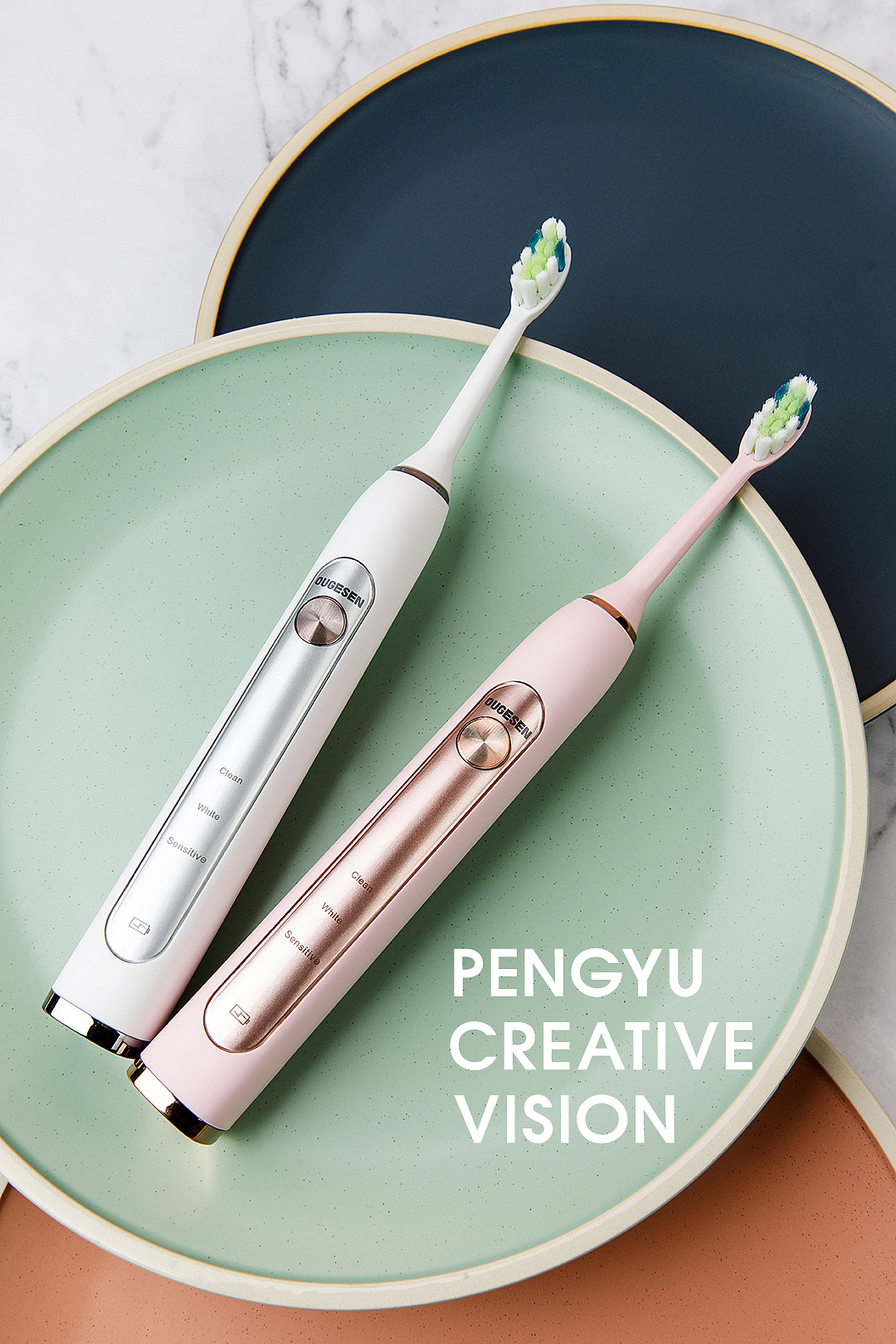 OUGESEN欧格森电动牙刷创意拍摄（图ZMjIxMzAwMjU2） - 产品摄影 - 站酷设计师芃宇创意视觉原创素材 - 站酷ZCOOL