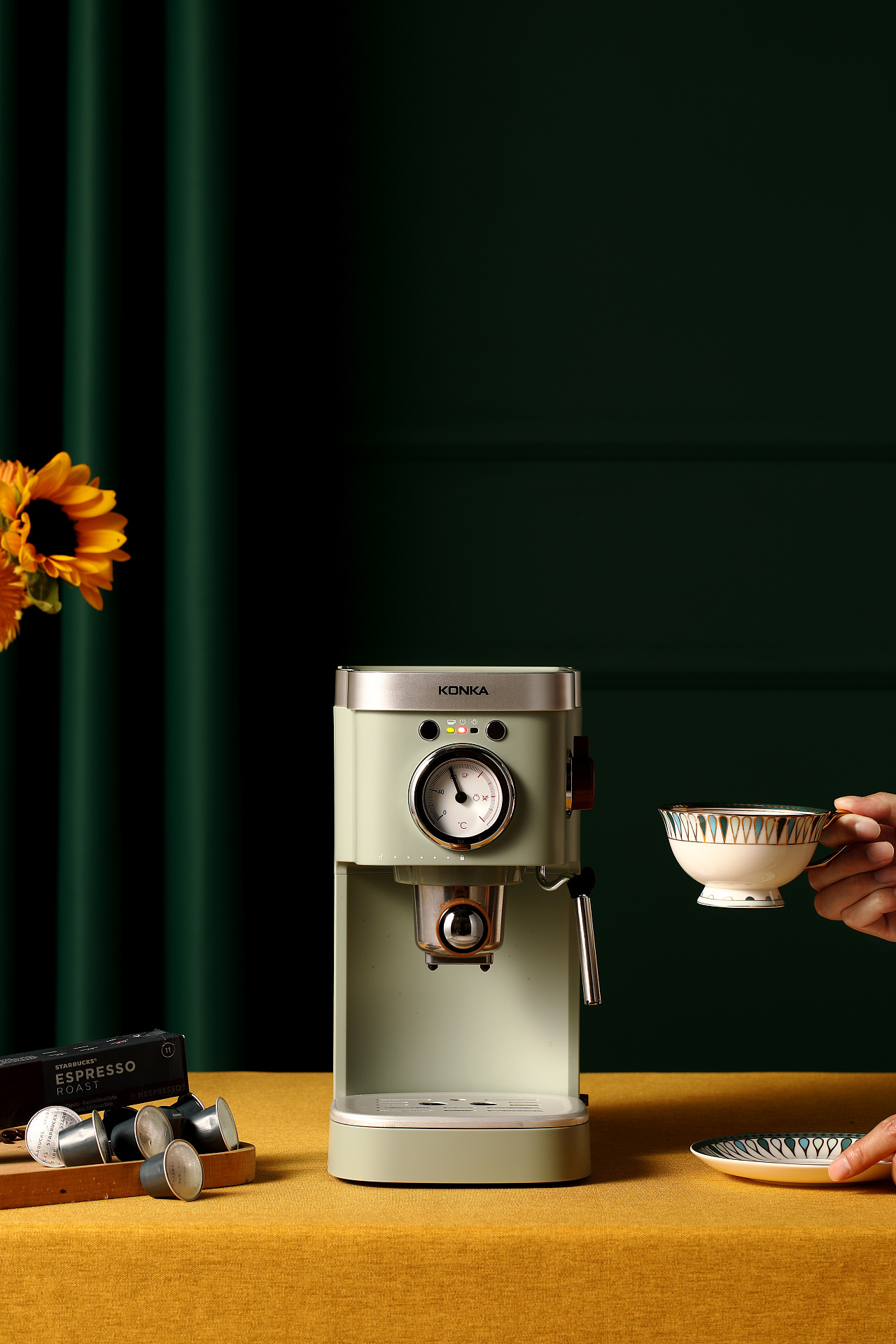 咖啡机产品拍摄