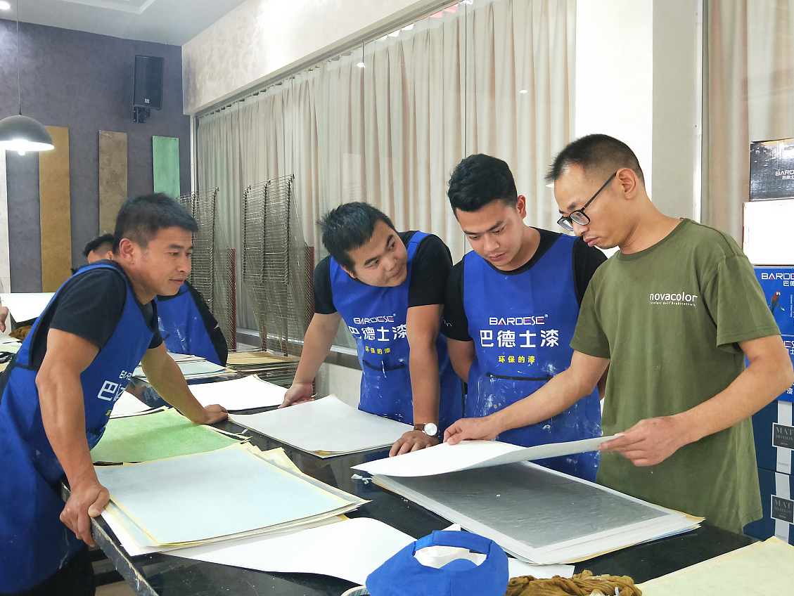 巴德士艺术漆-巴德士漆培训——江西专场（图ZMTg3NDU3MTI0） - 人文/纪实摄影 - 站酷设计师巴德士原创素材 - 站酷ZCOOL