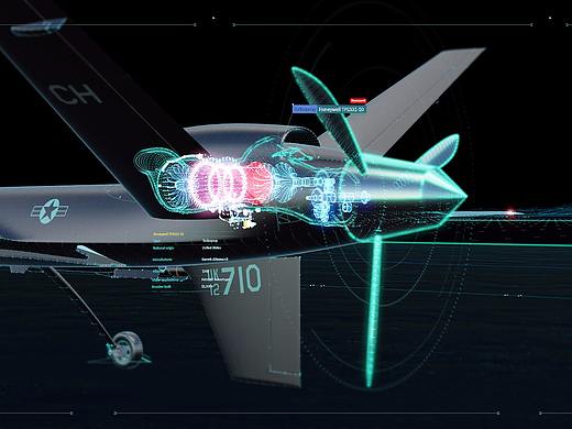 互动体验_MQ-9 reaper_3D产品互动展示