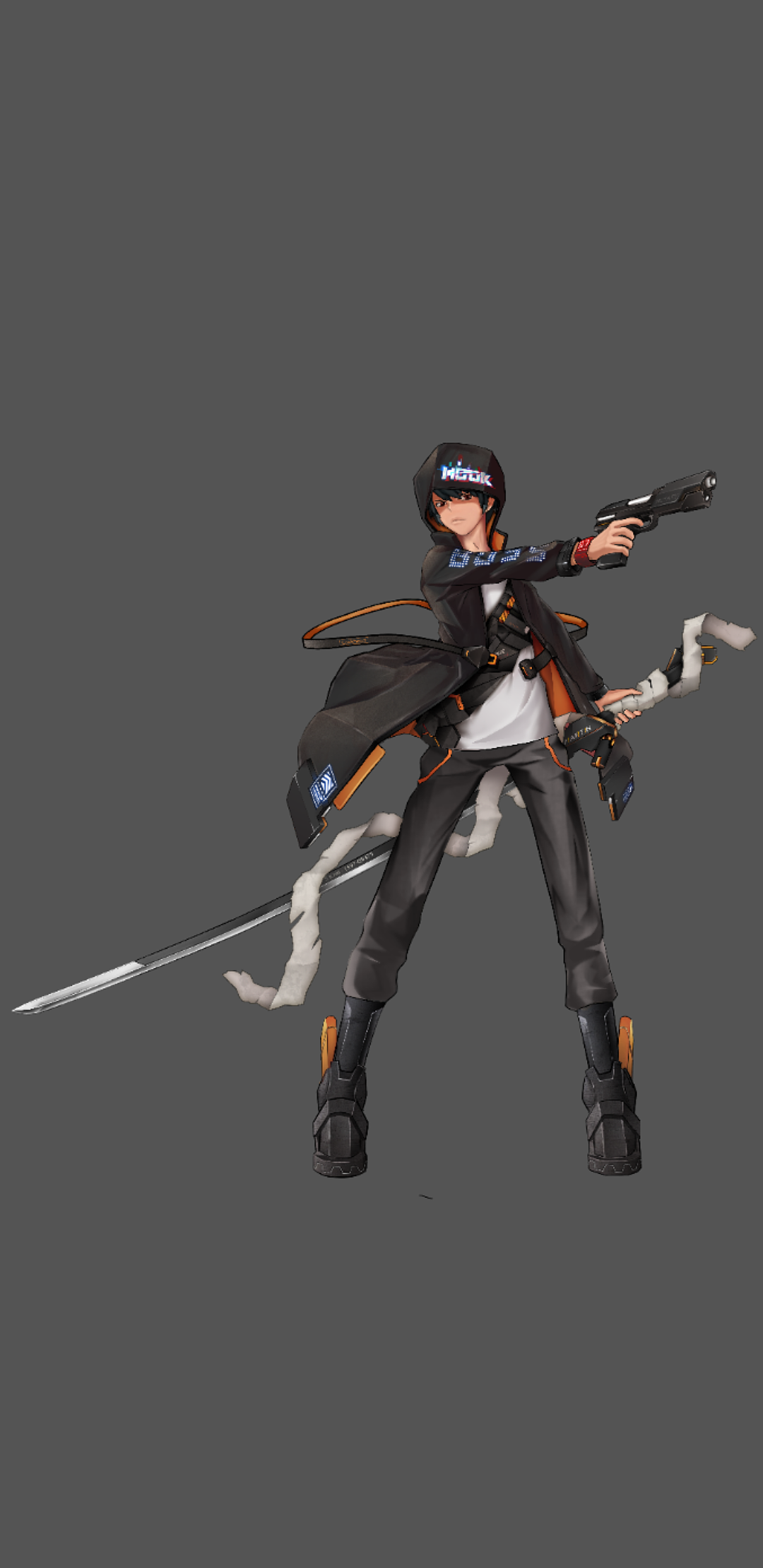 赛博朋克风格人物