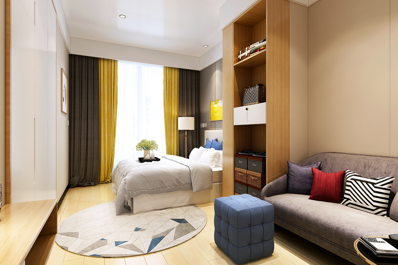 单身公寓设计风格