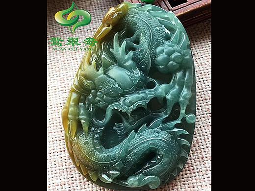鸳翠鸯珠宝—【翡翠雕刻◊龙腾四海】