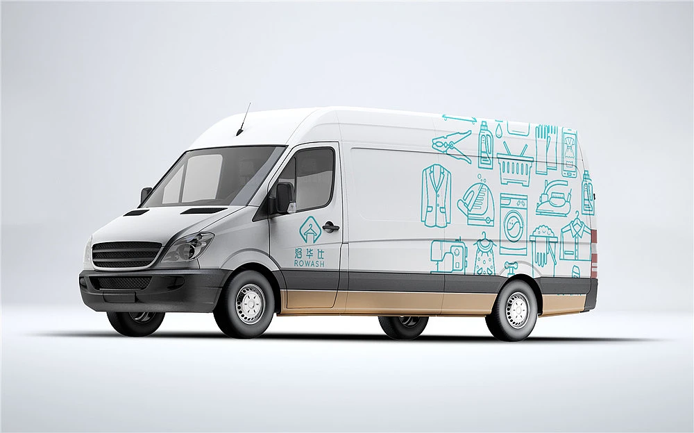 洛华仕衣物洗护品牌形象设计